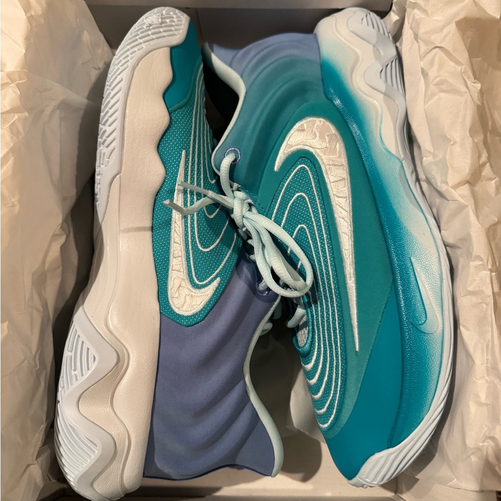 Nike Giannis Immortality 4 EP - Turquoise and Light Blue Men’s 10.5
